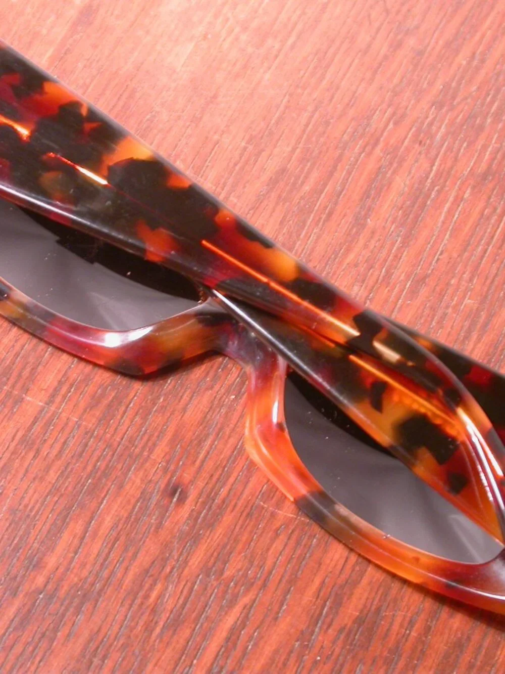 Vintage Montana Blonde Tortoise Mask Sunglasses Hand Made in France